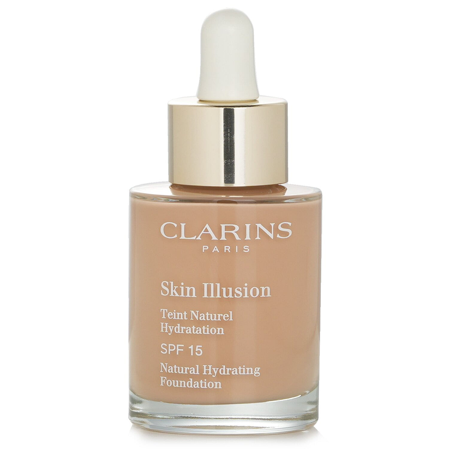 Clarins Skin Illusion Natural Hydrating Foundation SPF 15 - # 108.5 Cashew 30ml/1oz 30 ml(ミリリットル)