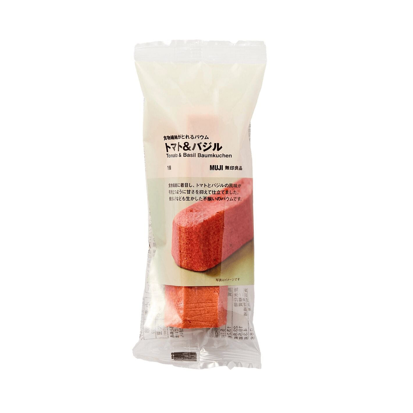 MUJI Baumkuchen Tomato Basil Flavor 1pc 1 개