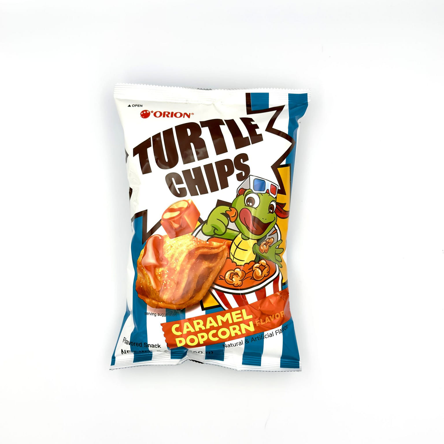Orion Turtle Chips Caramel Popcorn 5.64 oz