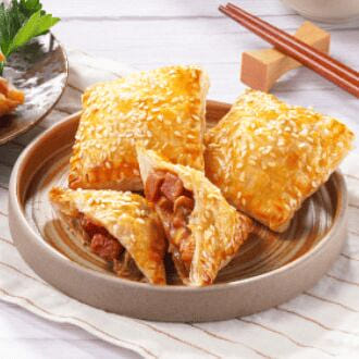 Handmade BBQ Pork baked pastry 3pcs 1 each