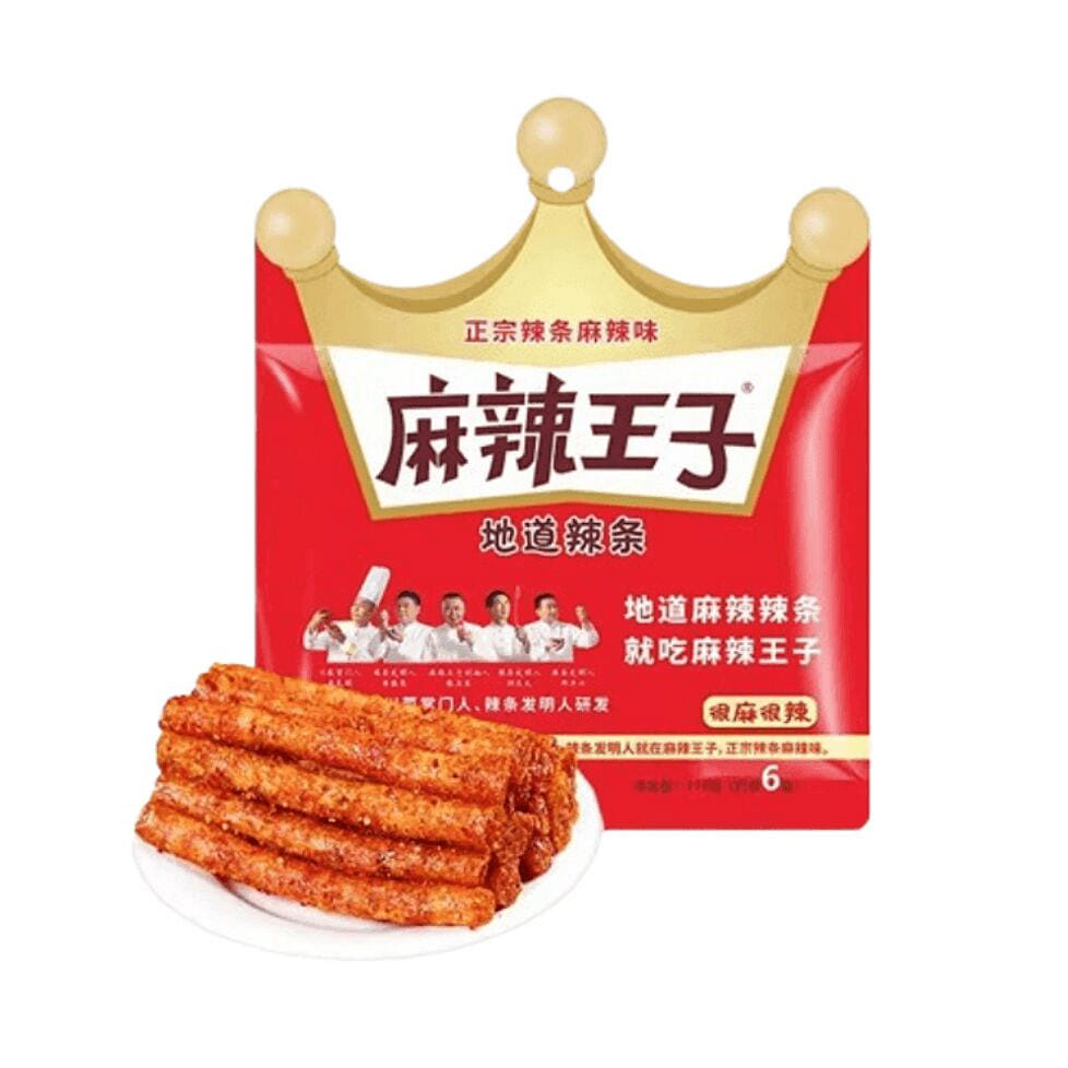 Mala Prince Extra Spicy Mala Strips 110g 1 pack