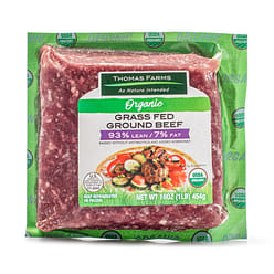 Thomas Farms Organic Ground Beef 1 lb