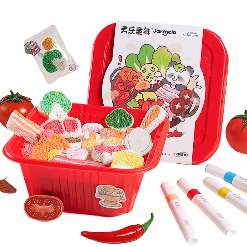 Bubble pinch painting toys *1 box 1 กล่อง