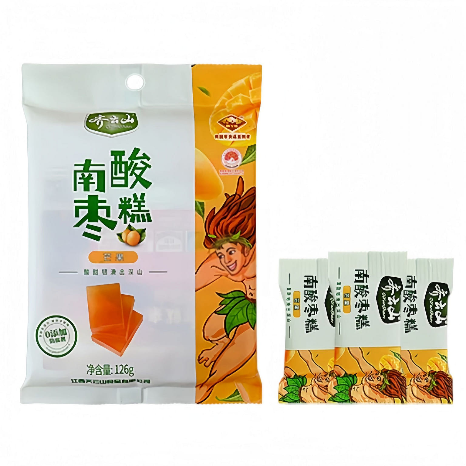 齊雲山南酸棗糕126g1袋蜜餞酸角糕兒童孕婦即食 126 克
