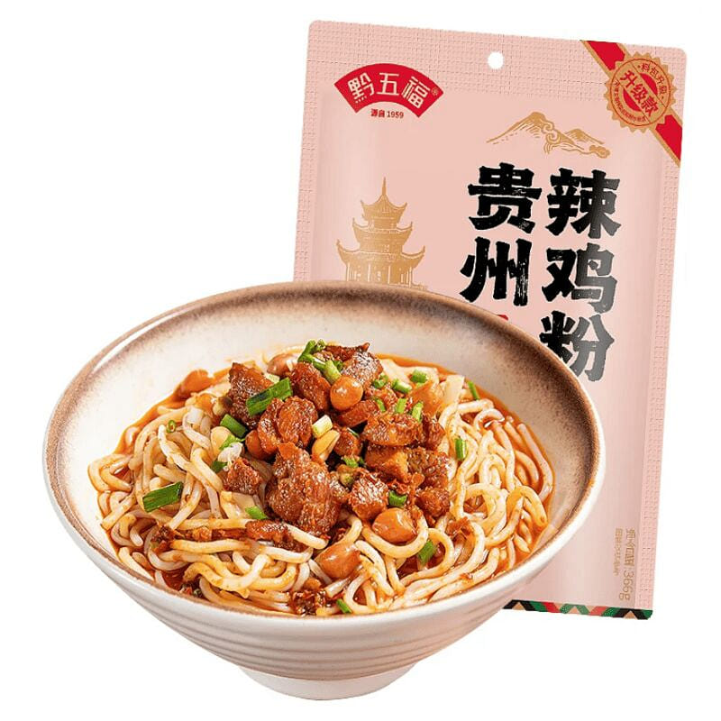 Qianwufu Spicy Chicken Powder Mix 366g * 1 Pack 366 g