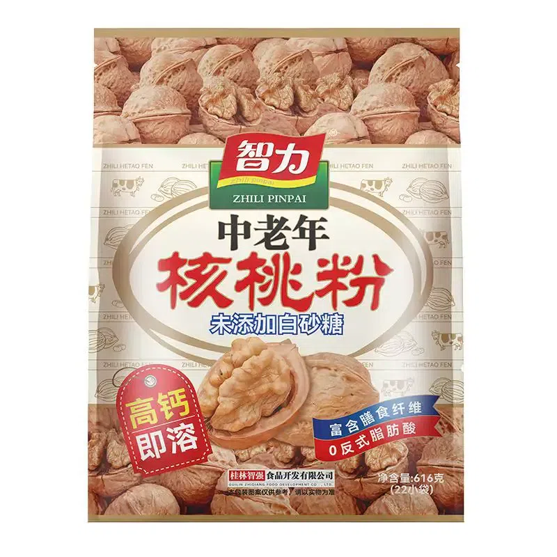 智力 中老年核桃粉 高钙加钙营养代餐粉600g/袋 600 克