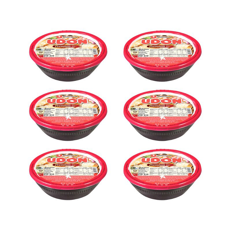 Nongshim Fresh Udon Bowl pack of 6 1 ส่วน
