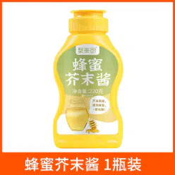 Korean Style Honey Wasabi Sauce Home Sushi Fried Chicken Burger Hot Dog Salad Pizza Sauce 220g*1 bottle 220 g