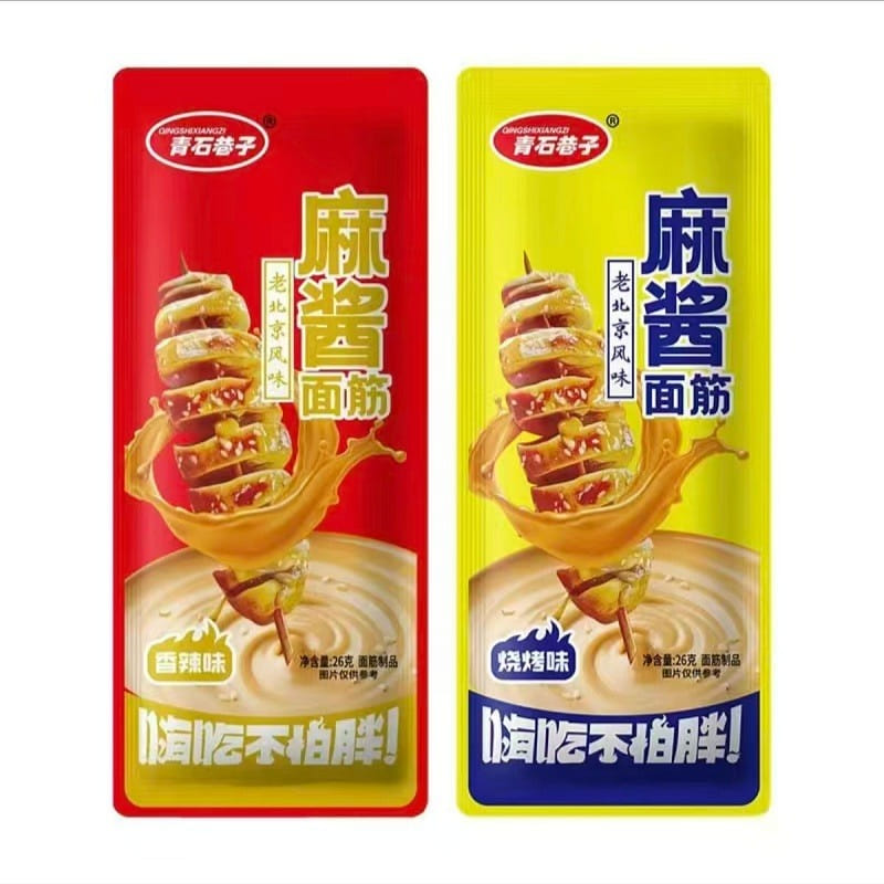Qingshi Alley Baked Gluten with Sesame Paste 260 g
