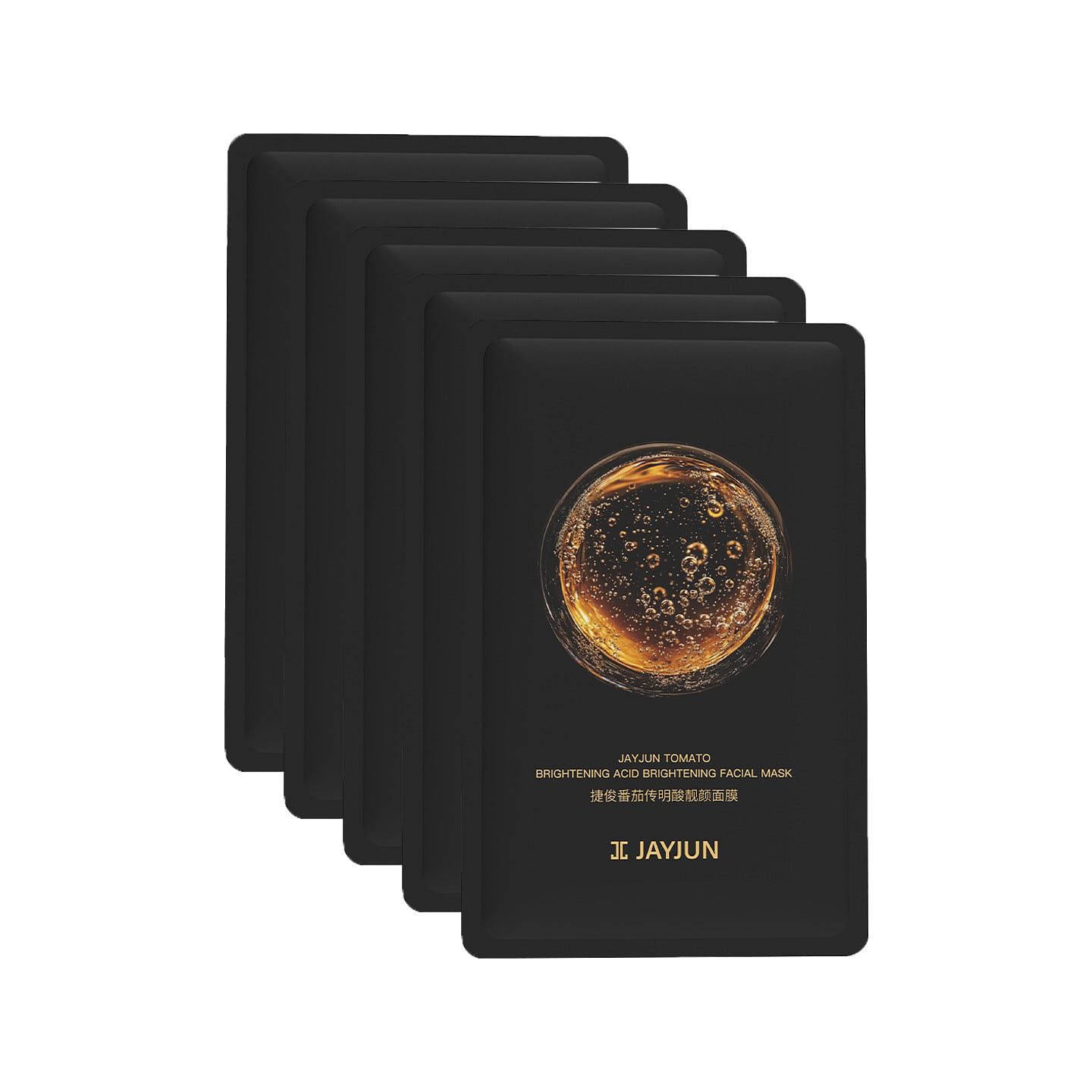JAYJUN Tomato Brightening Revitalizing Mask 5pcs 1 each