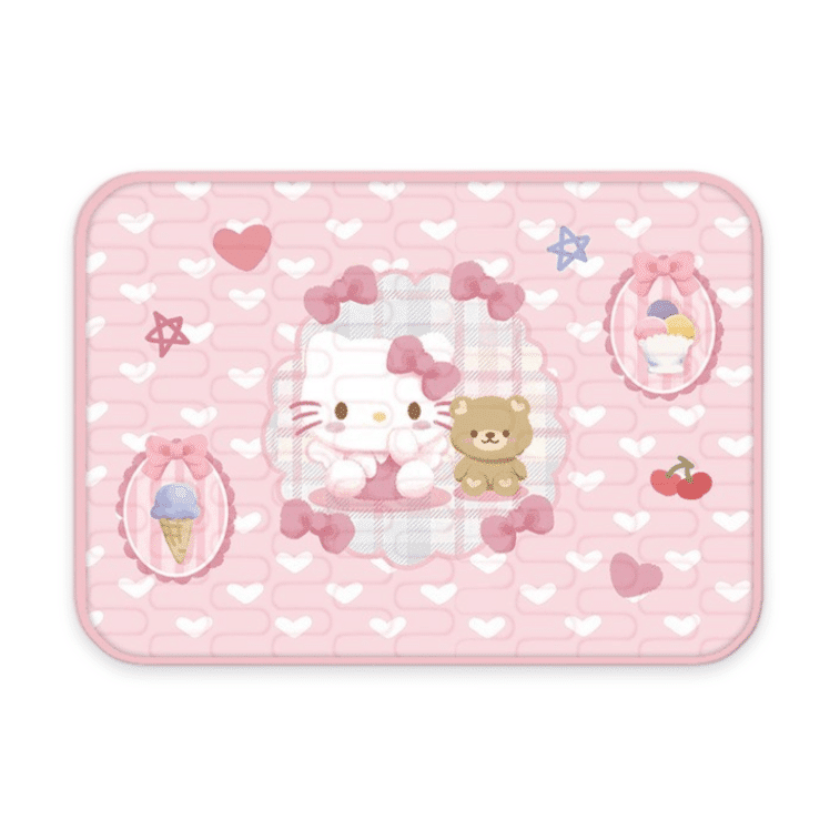 [Ship from CN] Menstrual Bed Mat| Baby Urine Separation Mat 50*70CM-Hello Kitty 1 개
