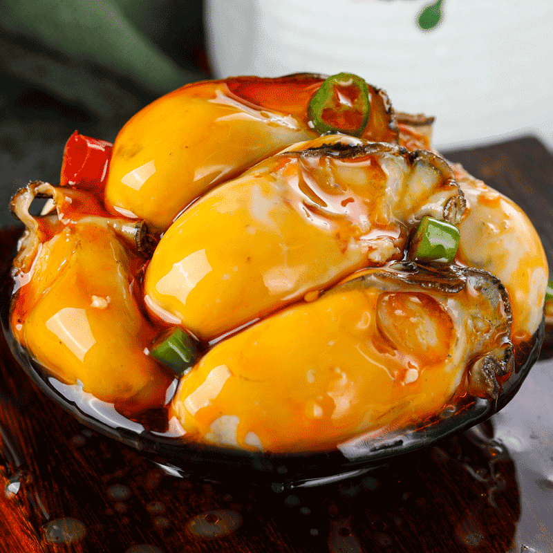 Canned oysters spicy flavor 100g *1 can 100 กรัม