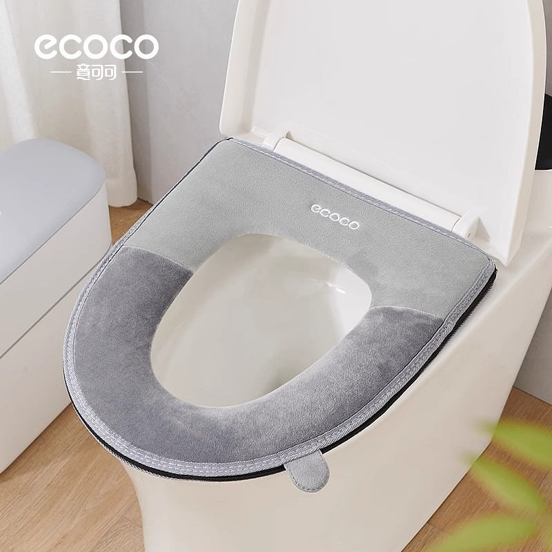 Toilet Seat Cushion Simple Style All Season Gray 1 개