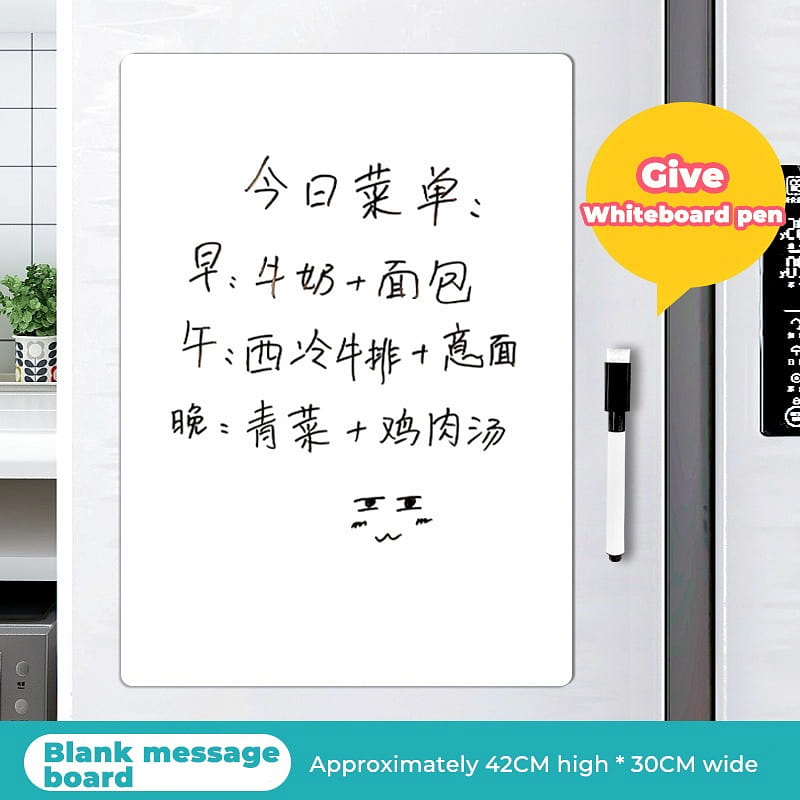Free One Pen-Magnetic Memo Mini Whiteboard-Clear 1 개입