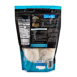 Sea Mazz Wild Caught Chilean Sea Bass Fillets, Frozen 340 g