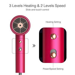 【生活好物】低噪音水离子吹风机 1800W 1 盒