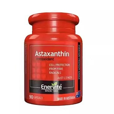 Aurovita Astaxanthin Antioxidant Brightening Erythrina Softgels 90 capsules 1 병