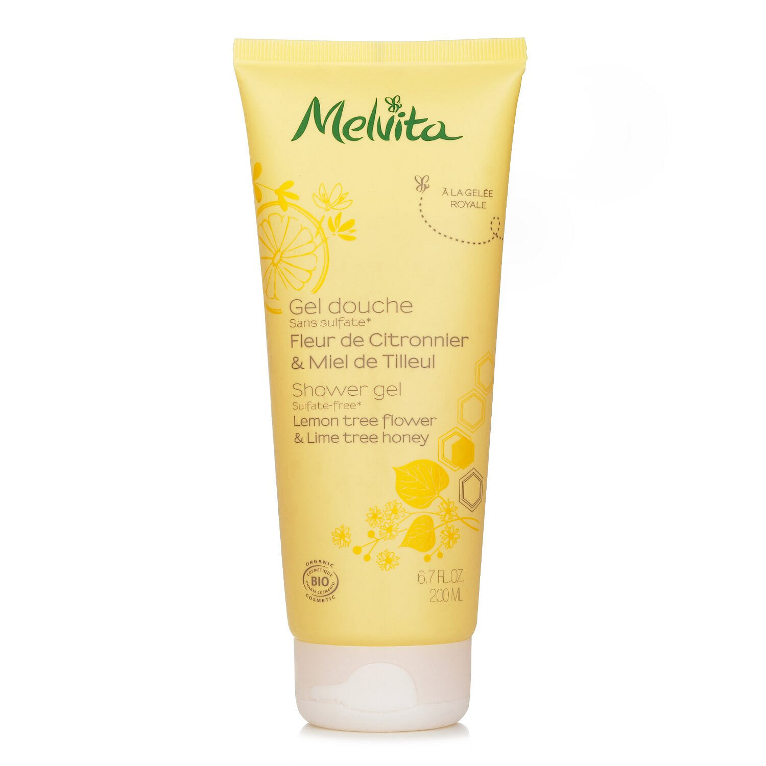 Melvita Almond Lemon Tree Honey Shower Gel 200ml/6.7oz 200 มิลลิลิตร