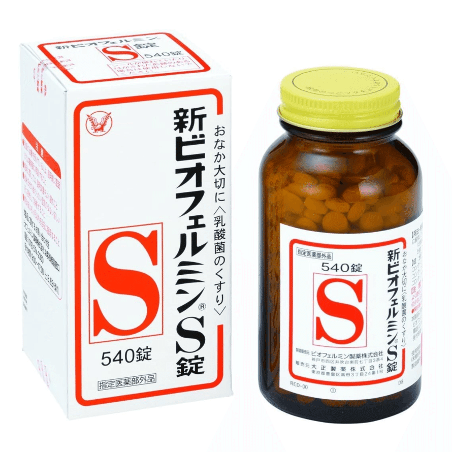 [Japan Direct Shipping] Daiichi Sankyo New Arinamin Whole Intestine Tablets Probiotic Lactic Acid Bacteria for Difficulty defecating Relief 540 Tablets 1 개