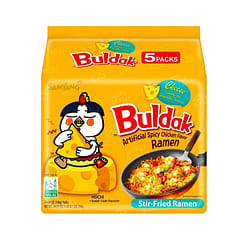 Samyang Buldak Cheese Stir-Fried Ramen (5-Pack) - Cheese 1 each