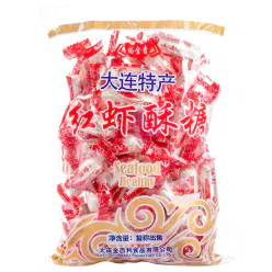 Dalian specialty red shrimp halva 500g*1 bag 500 g