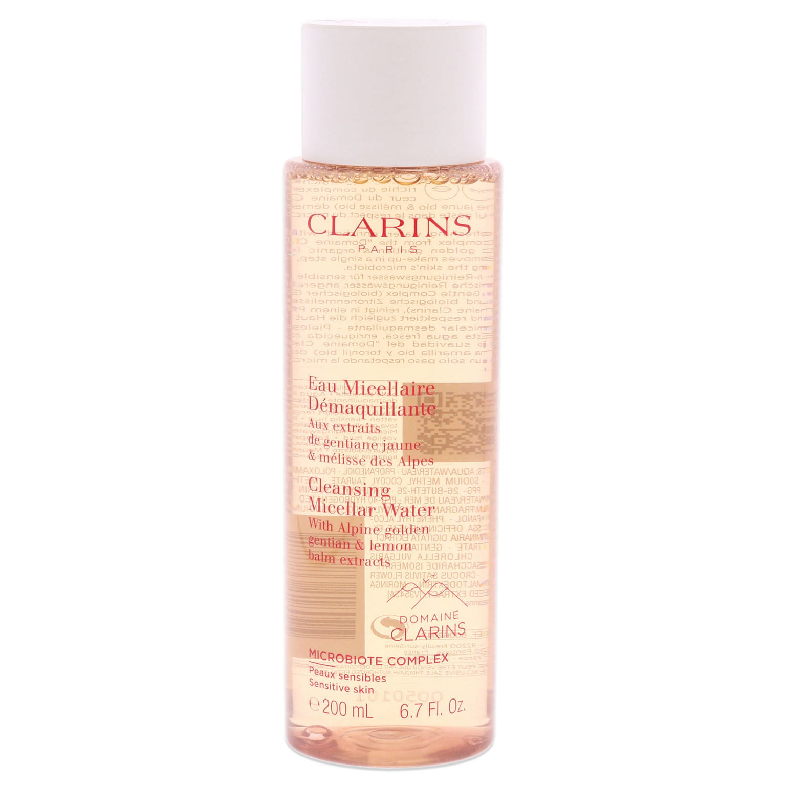 클라란스 클렌징 미셀라 워터 (남녀공용) - 180ml 6.7 온스