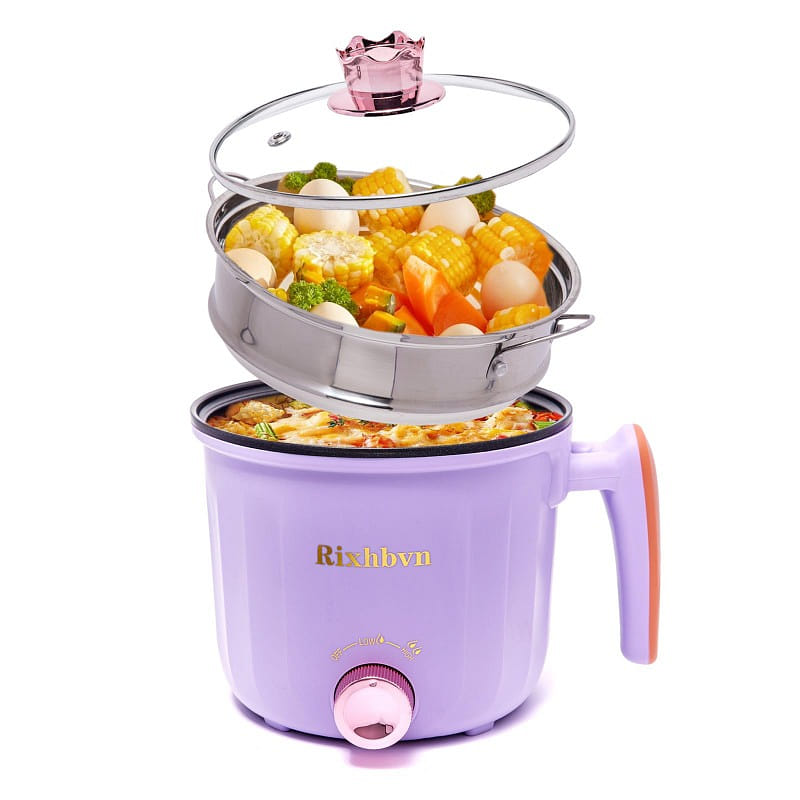 Steamer Hot Pot Electric, Rapid Noodles Cooker,Non-Stick Electric Pot 1 개