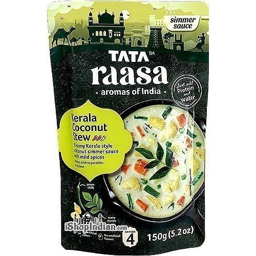 Tata Raasa Kerala Coconut Stew Simmer Sauce, 5.2 oz pouch 5.2 ออนซ์