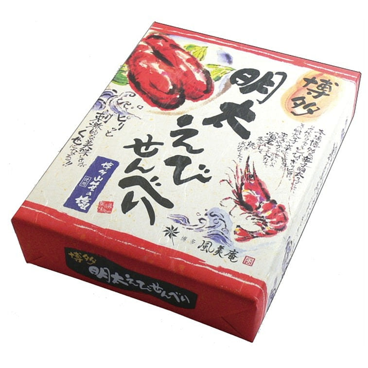 JAPAN HAKTA Mentaiko and Shrimp Senbei 14pc 14 개입