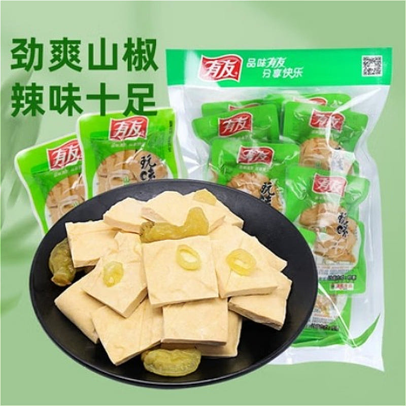 Mountain pepper flavor tofu 268g*1 bag 268 g