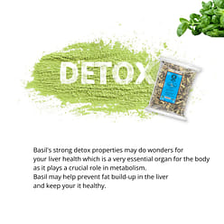 2.6 Oz Dried Holy Basil Leaves, Pure Tulsi leaves 2.6 oz