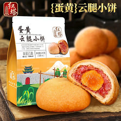 Hongta egg yolk cloud leg cookies 240g*8 pieces. 1 pack
