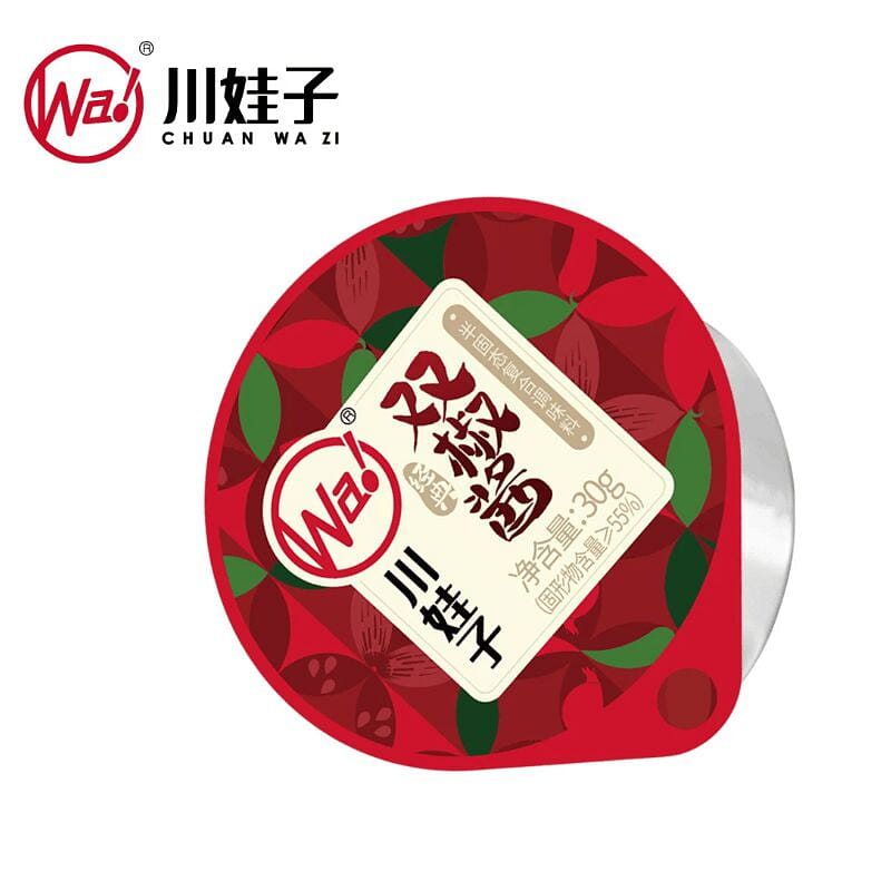 Chuanwazi Double Chili Sauce 30g*6 jars 180 g