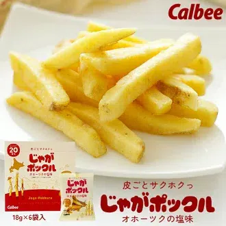 Calbee Potato Farm Jaga Pokkuru, 6pcs per pack 1 箱