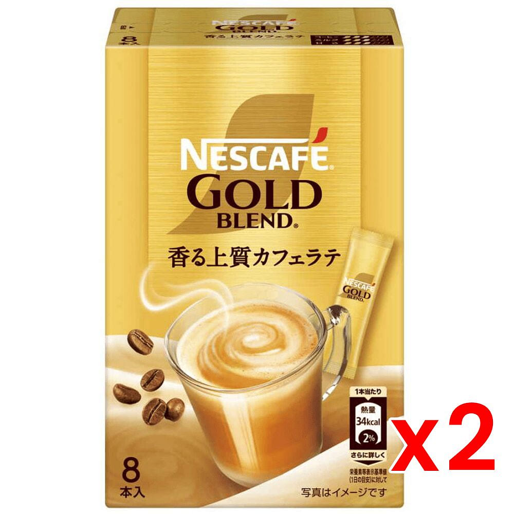 Nescafe Gold Blend Cafe Latte Sticks Classic 8px2 1 count