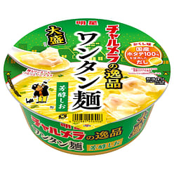 Ramen Wonton Noodles Salt Chicken Cup MYOJO 100g 1 each
