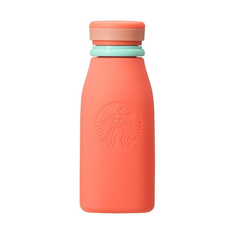 Get Japan Starbucks 2023 Summer Island Folding Bottle Pink 355ml