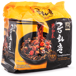 Gonghwachun Black Bean Sauce Instant Noodles 1 count 1 each