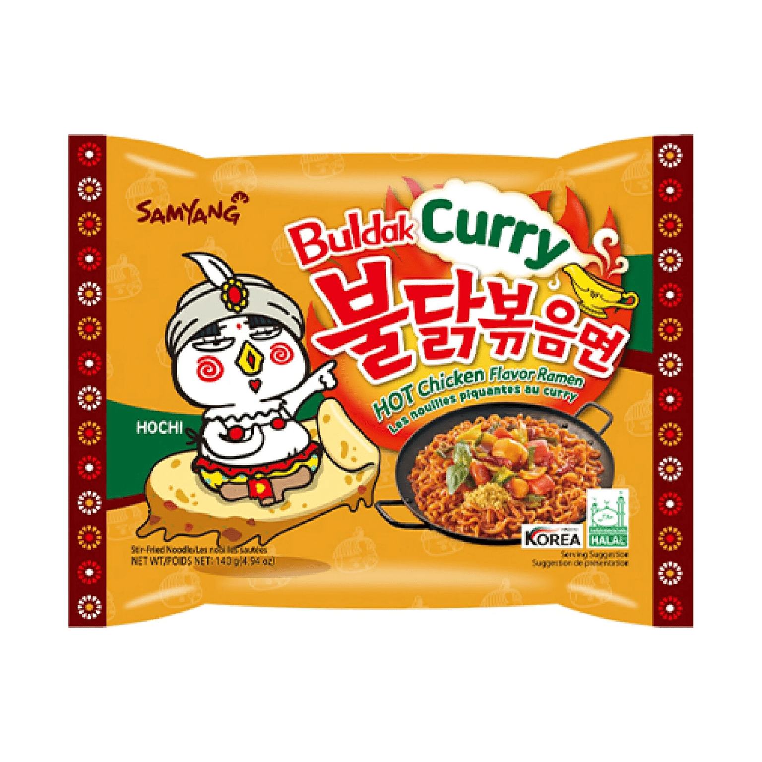 Samyang Buldak Ramen, Hot Chicken Curry Flavor 1 count 1 ส่วน