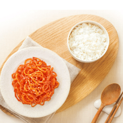 [한국 직배송] 촉촉 진미채 볶음 60g, 3봉 180 그램