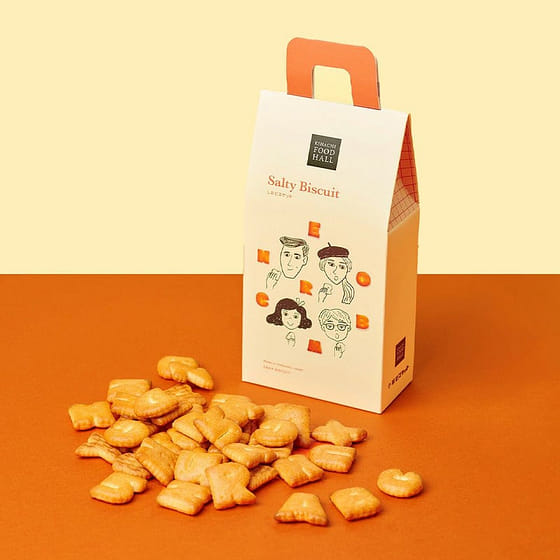 weee_snack_KIHACHI  しおビスケット 68ｇ 1 箱