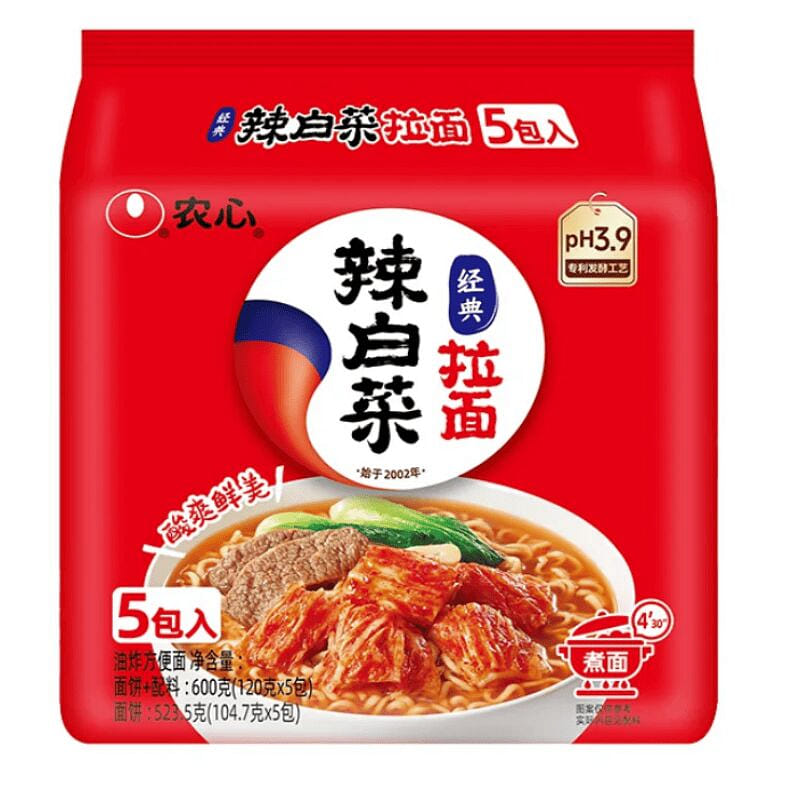 Spicy Chinese Cabbage Lamian Noodles 600g * bag 600 g