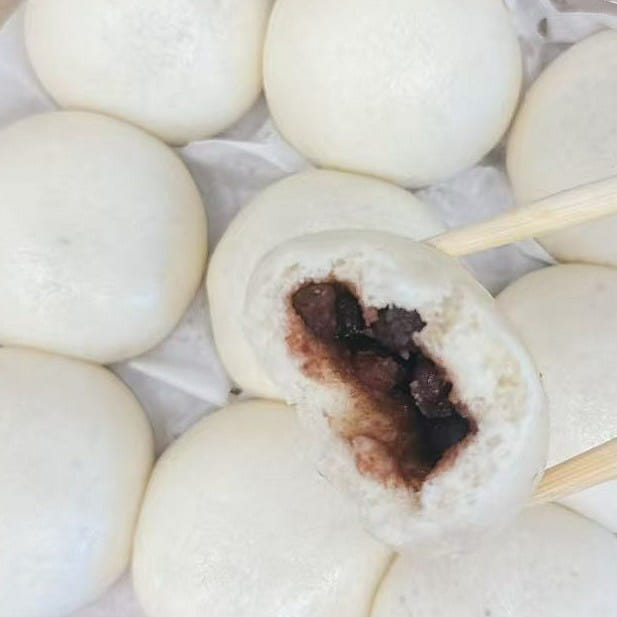 Hand-Made Mini Red Bean Paste Steamed Buns 9 pcs 1 each