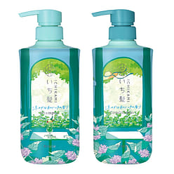 Ichikami Shampoo & Conditioner Pair Set Mint Scent 960 ml
