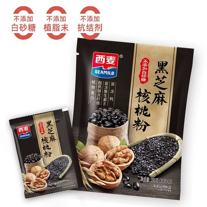 Bột óc chó hạt mè đen Tây Mạch 350 g