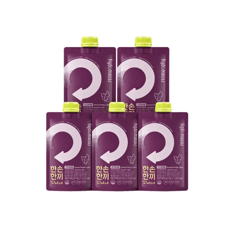 Renewophy Shake - Sweet Potato Latte Flavor 5Bag 40 그램