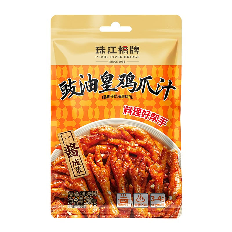 Pearl River Bridge soy sauce chicken feet sauce 200 กรัม