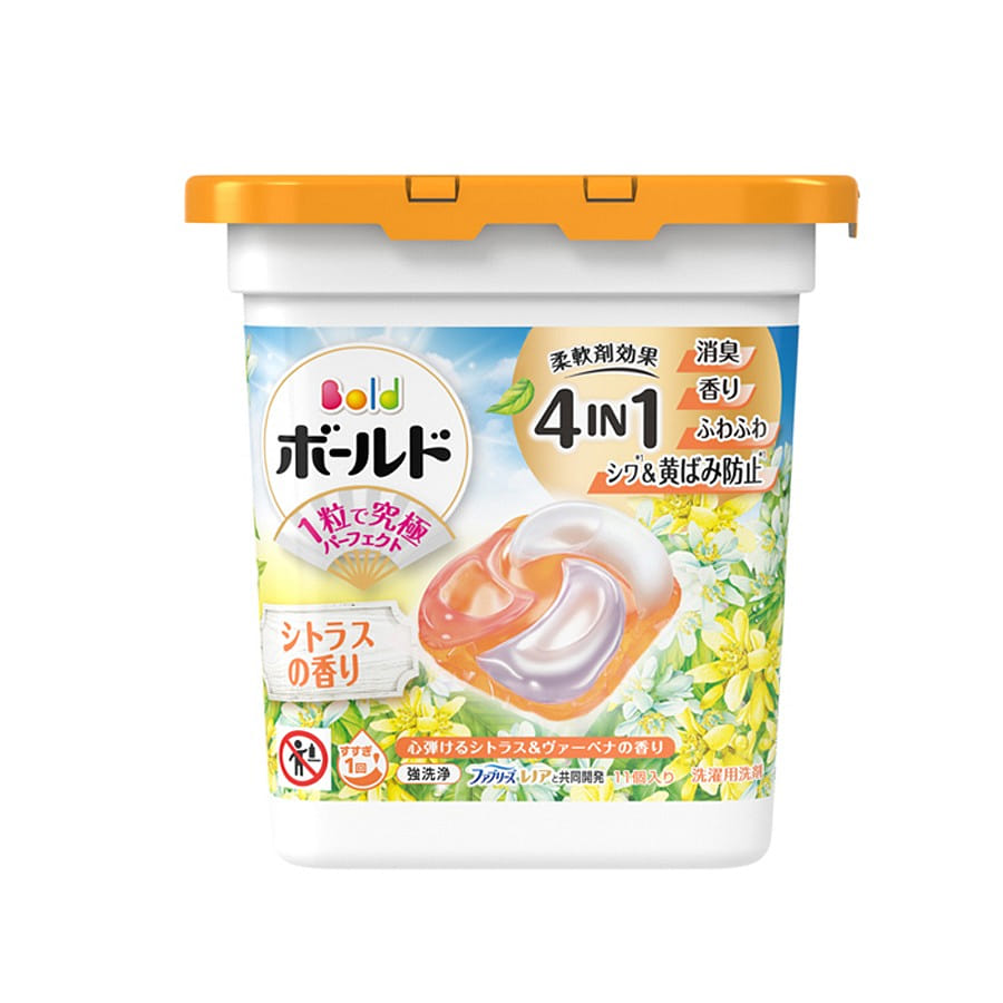 P&G Bold Gel Balls 4D Laundry Pods 11pcs/ 1 케이스