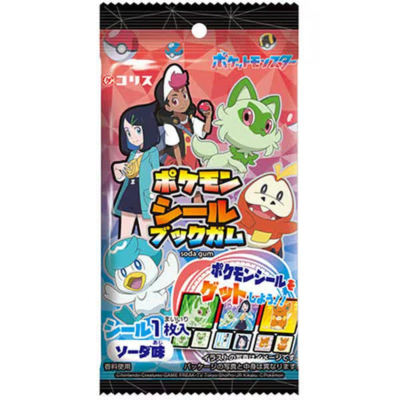 Coris Pokemon Sticker Book Gum 1 sheet 1 each