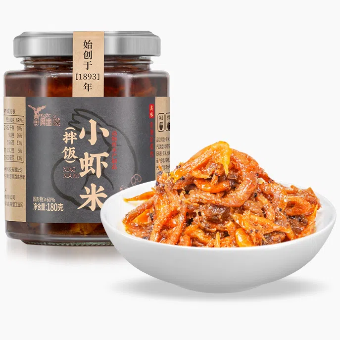 Eagle Money Small Shrimp Bibimbap Sauce Dried shrimp sauce bibimbap noodle sauce under the meal fresh canned 180g *1 bottle 180 g